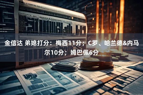 金信达 弟媳打分：梅西11分；C罗、哈兰德&内马尔10分；姆巴佩6分