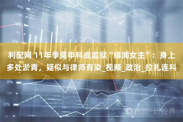 利配网 11年季莫申科成监狱“绯闻女主”：身上多处淤青，疑似与律师有染_视频_政治_拉扎连科