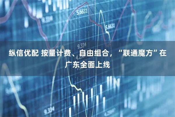 纵信优配 按量计费、自由组合，“联通魔方”在广东全面上线